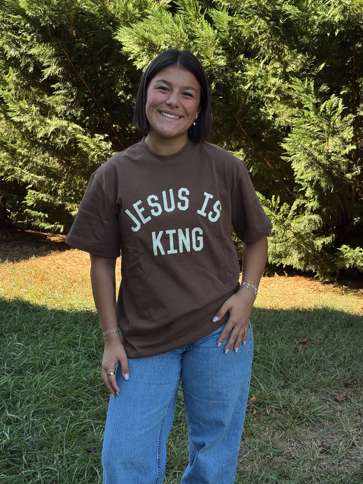Brown Jesus Is King T-Shirt