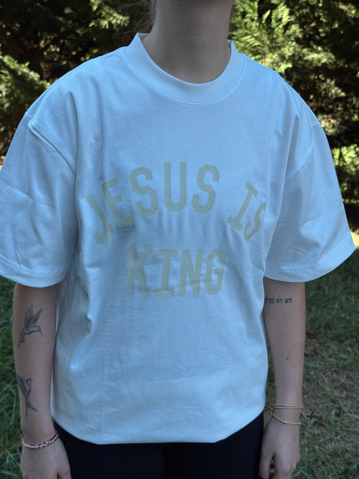 White Jesus Is King T-Shirt