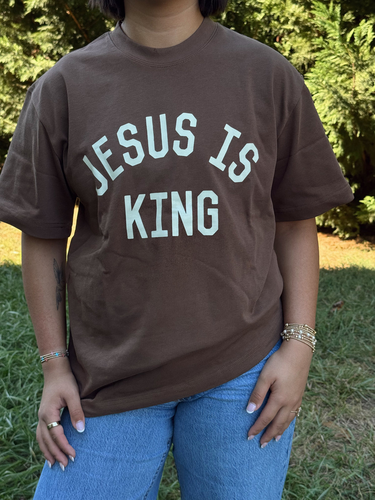 Brown Jesus Is King T-Shirt